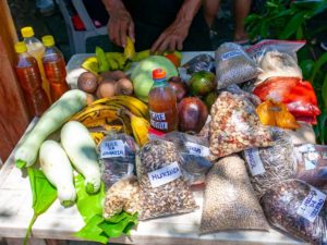 Many of the products in the market are grown locally on Ometepe, intimately bridging the consumer with the producing